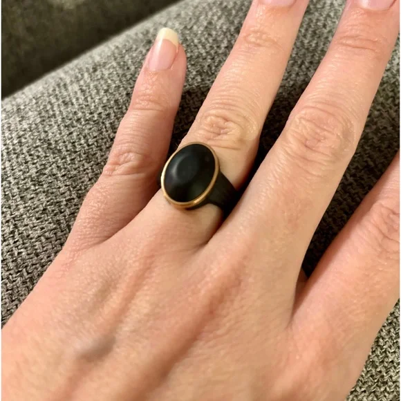 Rinfit 6 Oversized Oval Collection with Metal Frame Ring - Picture 2 of 9